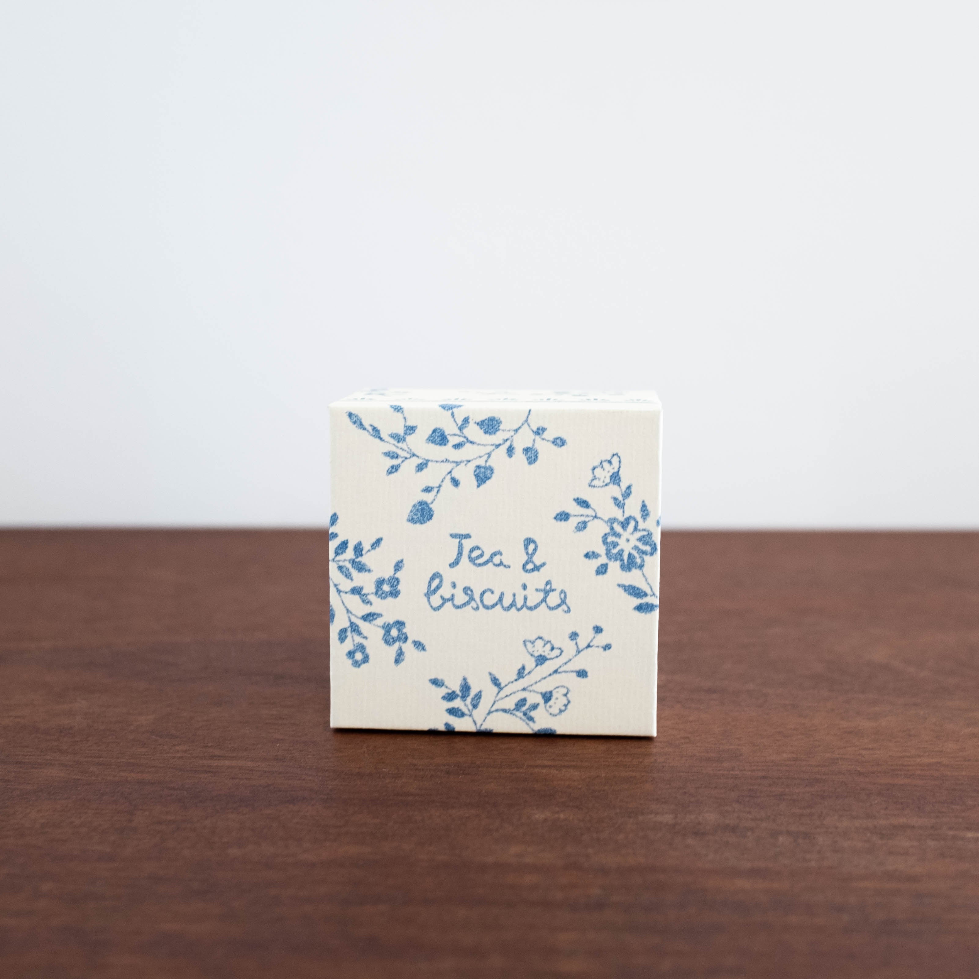 Tea and Biscuits For Two- Blue Floral