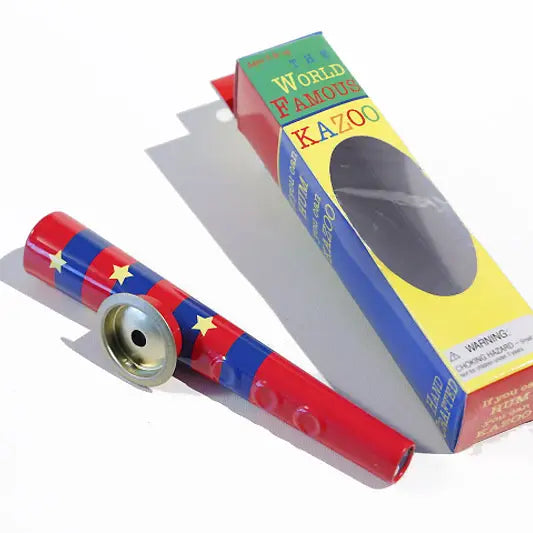 Retro Tin Kazoo Toy