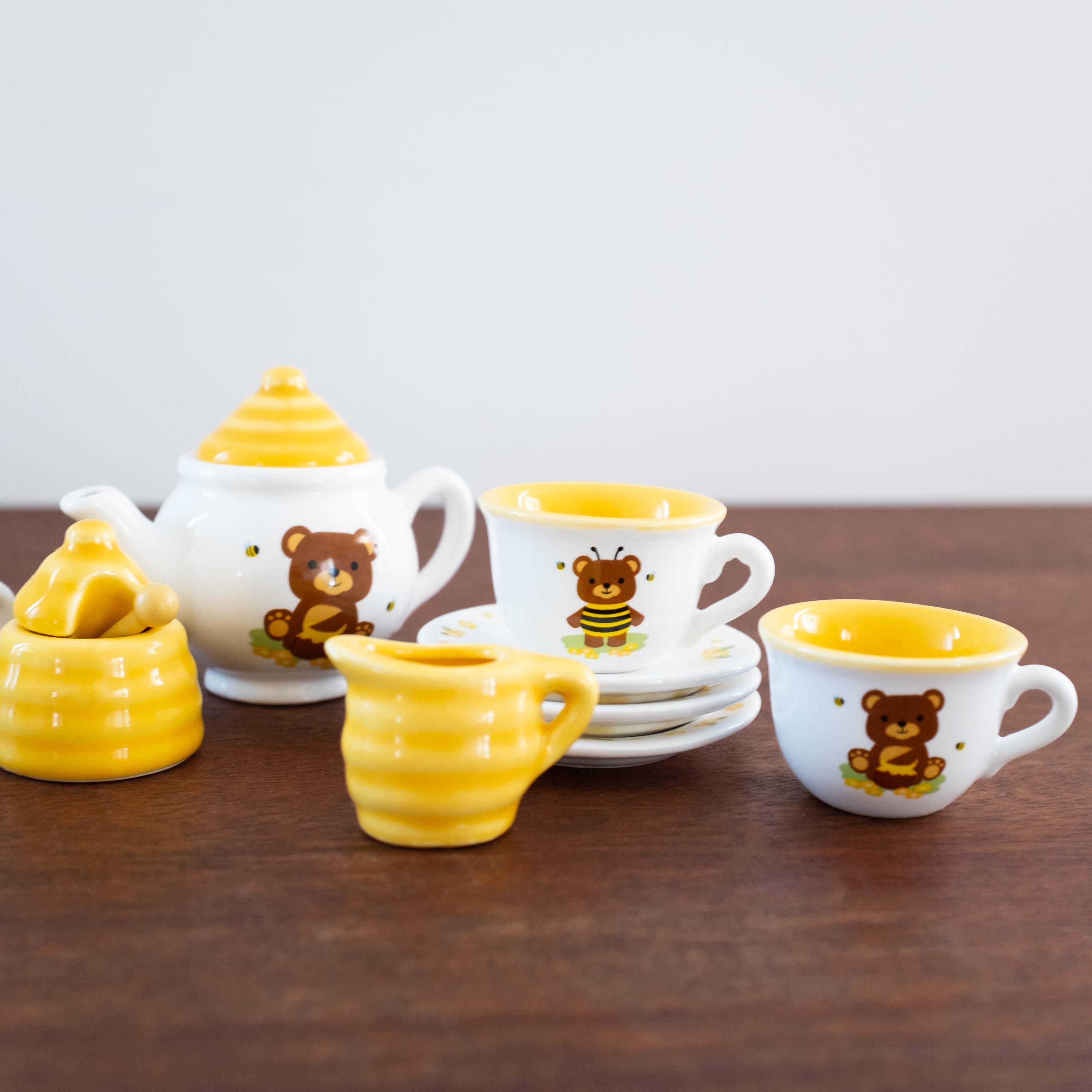 Honey Bear Ceramic Tea Set